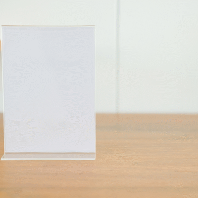 Acrylic Table Top Stands
