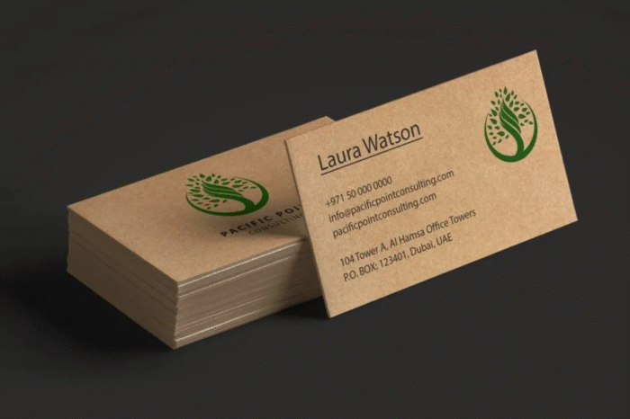 Eco-Friendly Business Cards