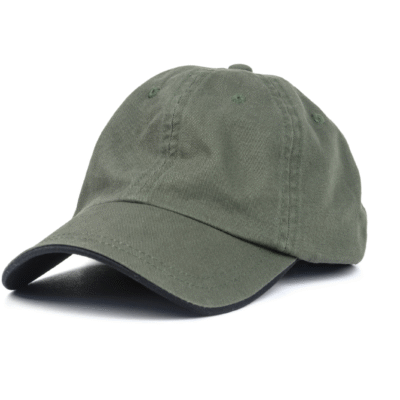 Piping Caps with embroidery