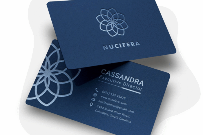 Premium Velvet Business Cards