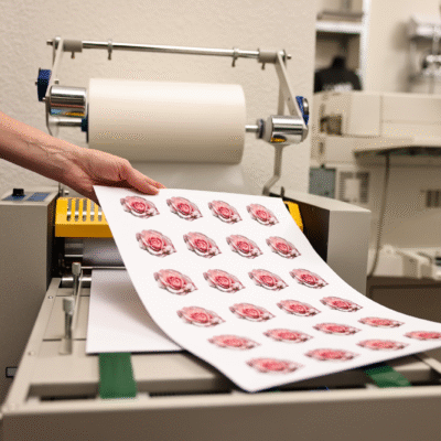 Printed Boxes with Stickers