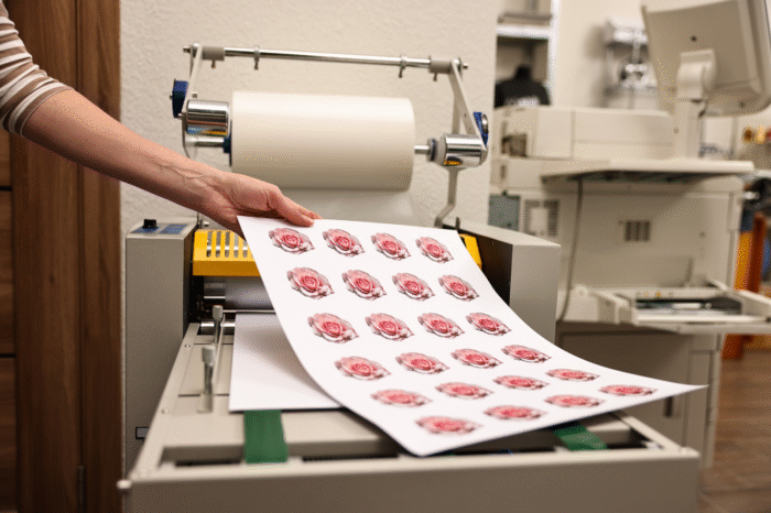 Printed Boxes with Stickers